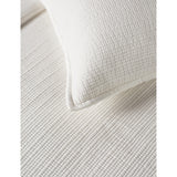 The White Company Belgravia large cotton cushion 60cm - British product