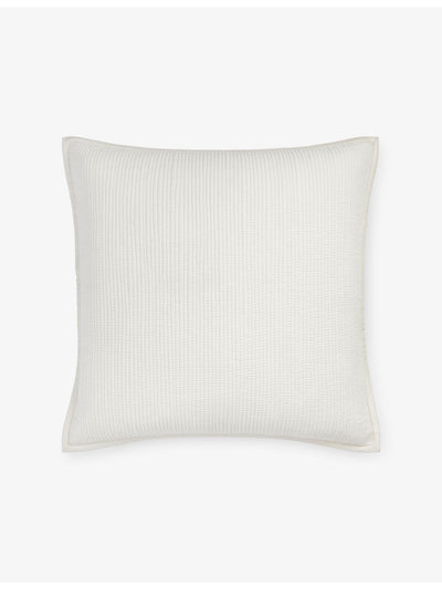 selfridges The White Company Belgravia Large Cotton Cushion- Buy online at McGrocer