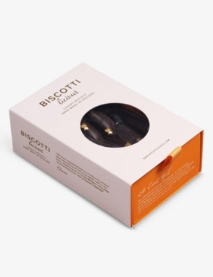 Biscottilicious dark chocolate gold leaf biscotti 150g, UK version