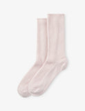 The White Company ribbed mid-calf cashmere bed socks, UK version