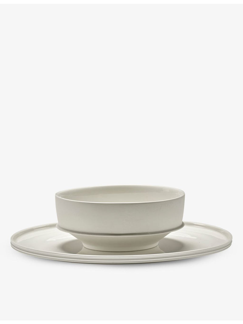 Kelly Wearstler Dune porcelain bowl set of two - British product