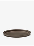 Kelly Wearstler Dune porcelain plate set of two, imported from the UK
