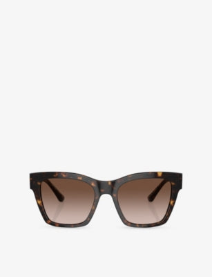 Dolce & Gabbana square-frame sunglasses 0DG4384 53mm lens (British brand)
