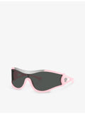 Versace VE4475 shield-frame acetate sunglasses (British brand)