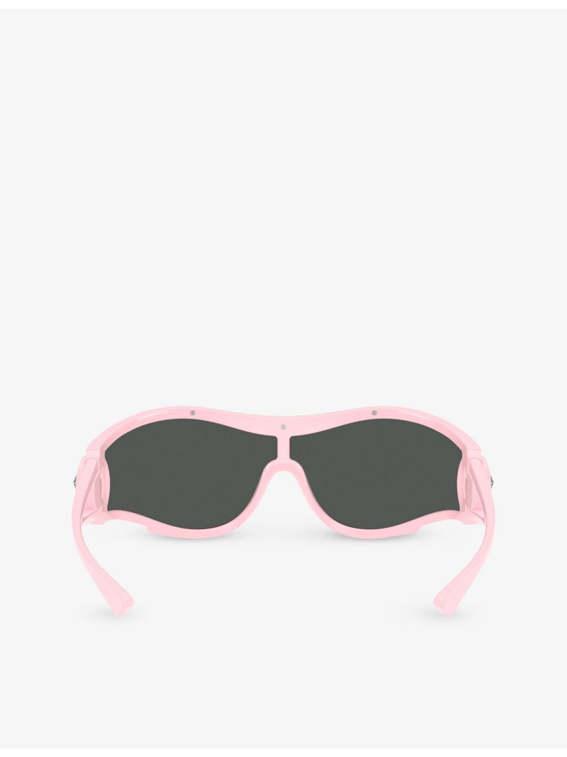 Versace VE4475 shield-frame acetate sunglasses (British brand)