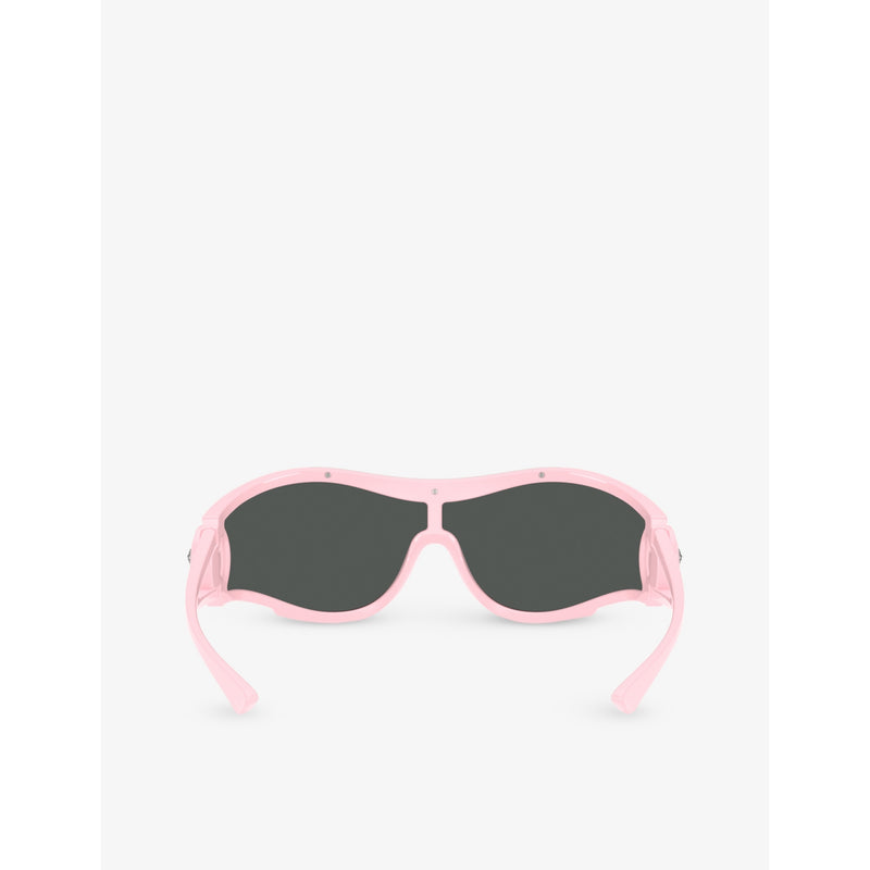 Versace VE4475 shield-frame acetate sunglasses (British brand)