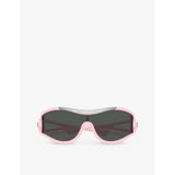 Versace VE4475 shield-frame acetate sunglasses (British brand)