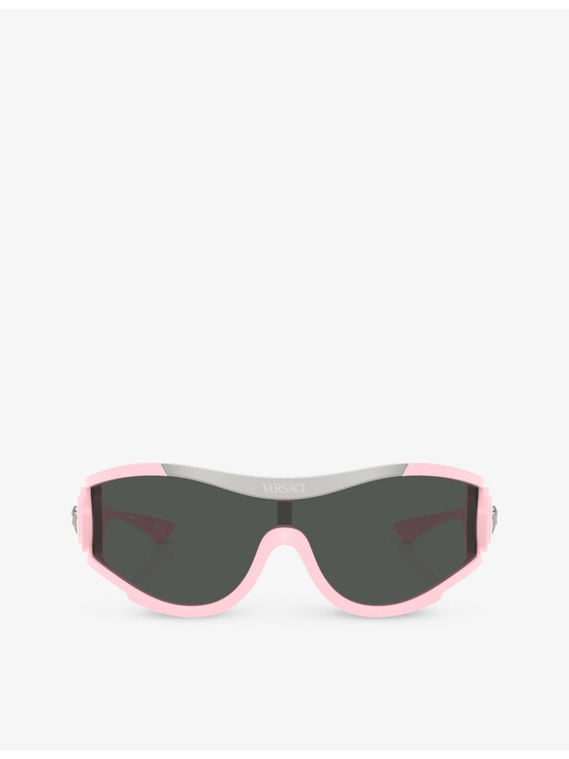Versace VE4475 shield-frame acetate sunglasses (British brand)