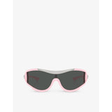 Versace VE4475 shield-frame acetate sunglasses (British brand)