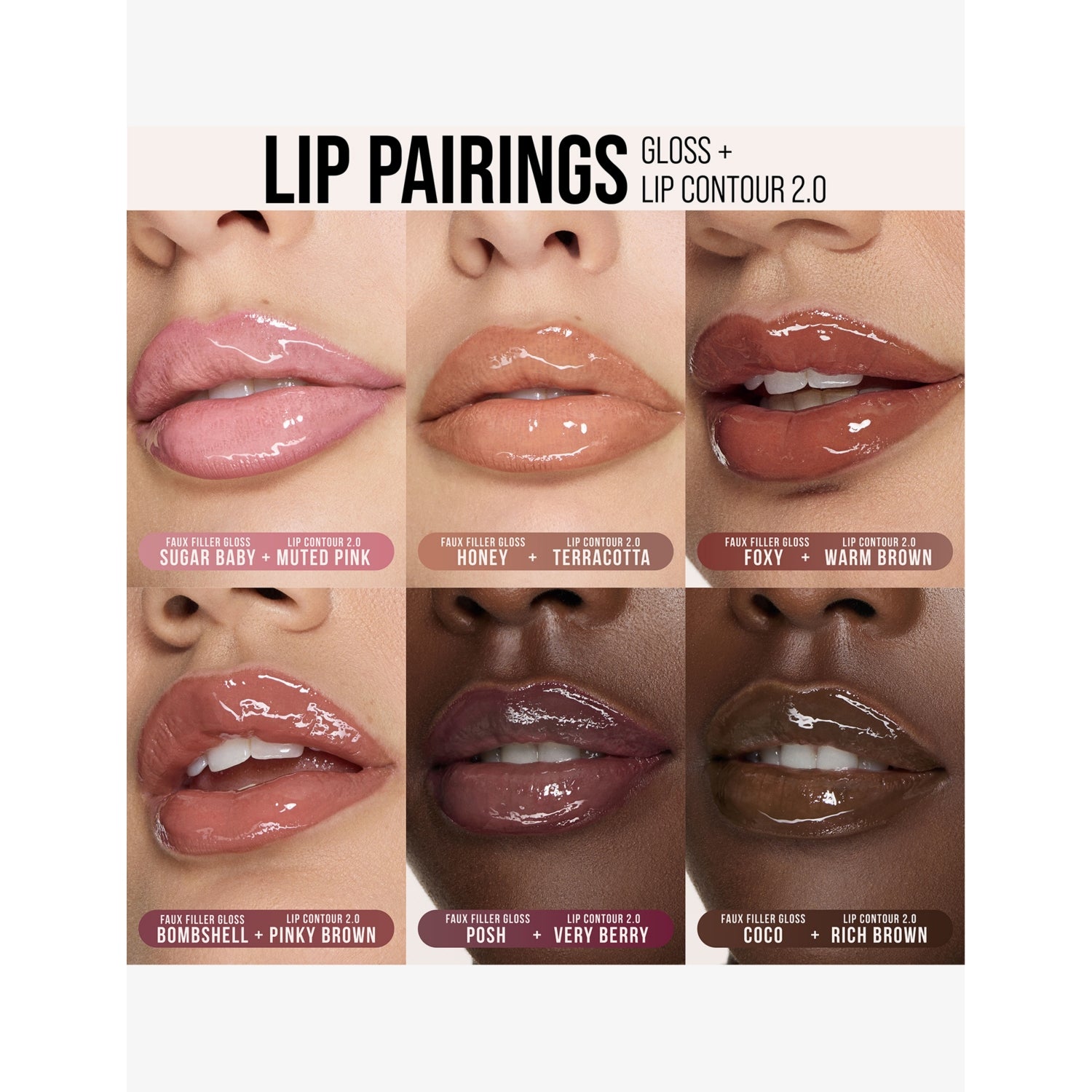 Huda Beauty Faux Filler lip gloss 3.9ml, imported from the UK