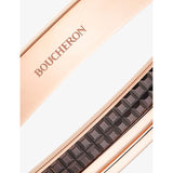 Boucheron Quatre Classique PVD-coated 18ct pink gold bangle (British brand)