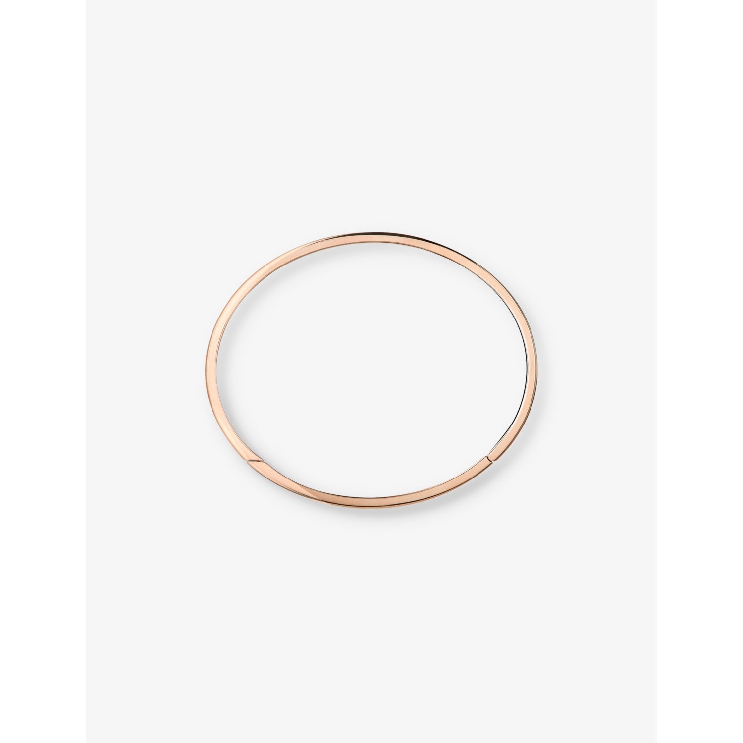 Boucheron Quatre Classique PVD-coated 18ct pink gold bangle (British brand)