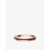 Quatre Classique PVD-coated 18ct pink-gold bangle - 16cm
