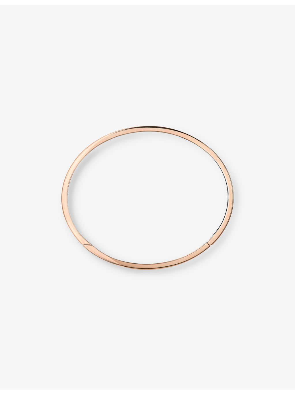 Boucheron Quatre Classique pink gold bangle 6.7mm (British brand)