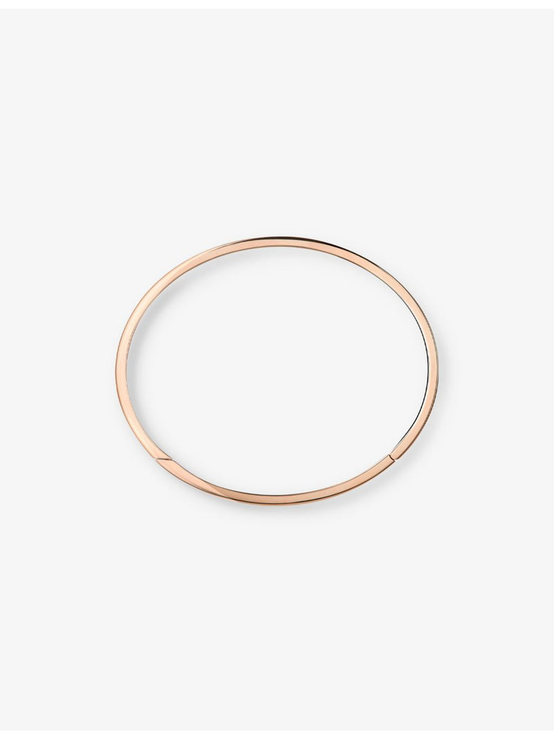 Boucheron Quatre Classique pink gold bangle 6.7mm (British brand)