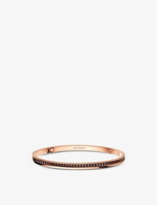 Boucheron Quatre Classique PVD-coated 18ct Pink-gold Bangle
