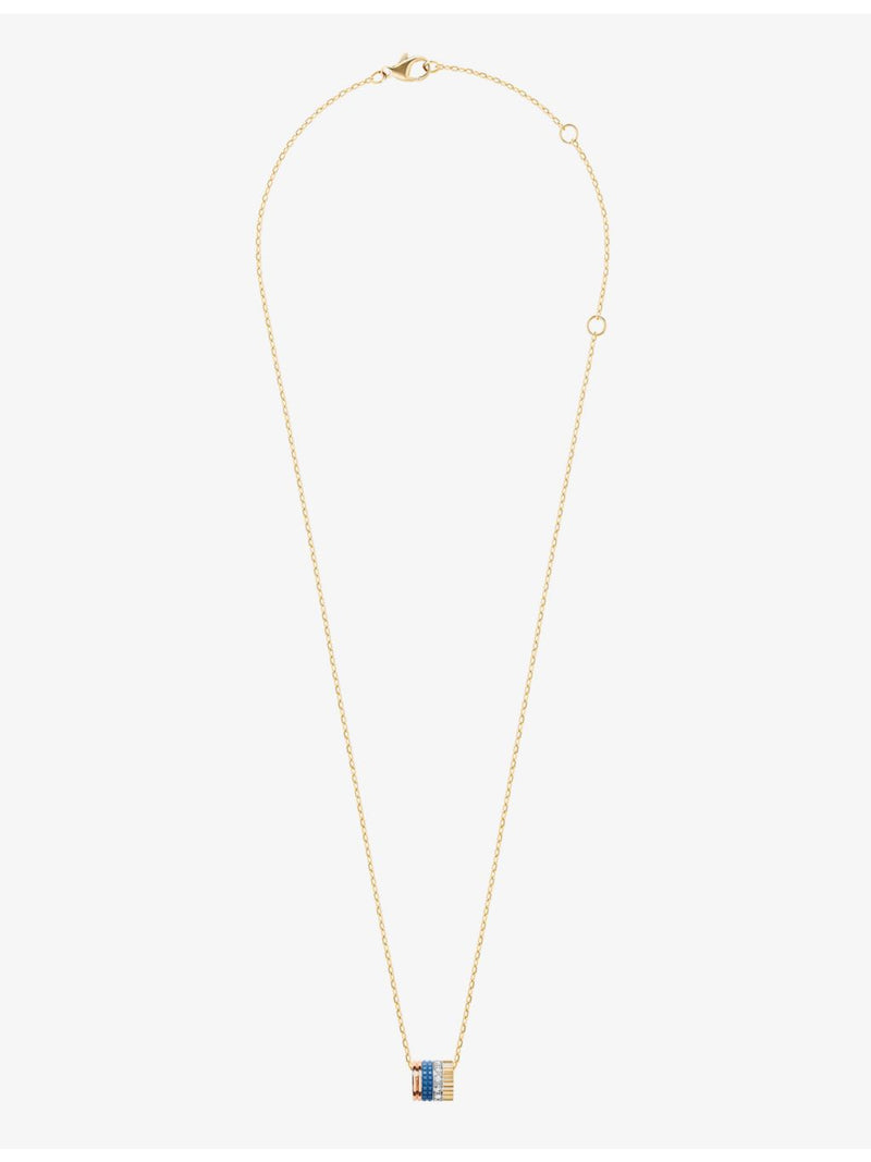 Boucheron Quatre Blue Edition pendant necklace 45cm, imported from the UK