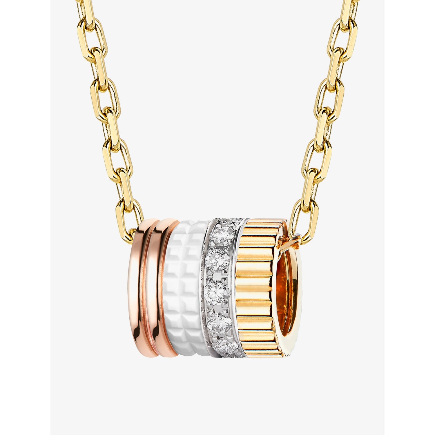 Boucheron Quatre White Edition pendant necklace 0.17ct - British product