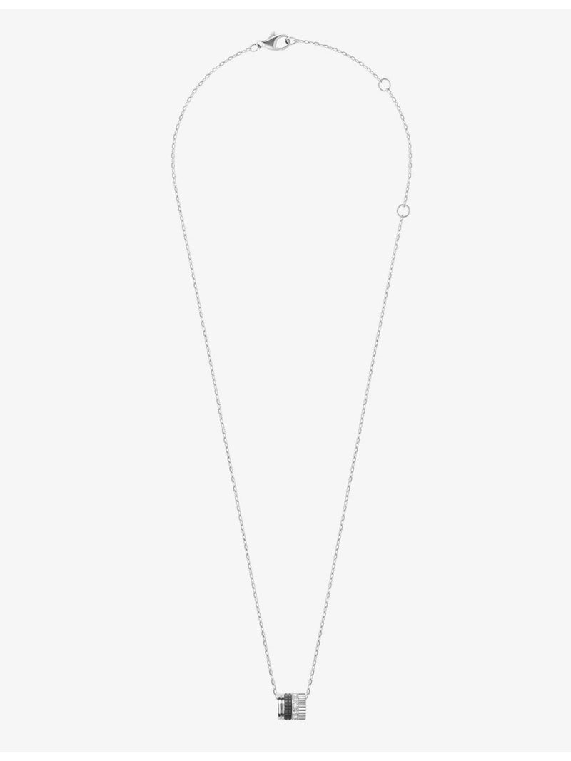 Boucheron Quatre pendant necklace in 18ct white gold with diamonds - British product