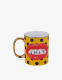 Seletti TOILETPAPER fine-porcelain mug with 'shit' design 10cm, UK version