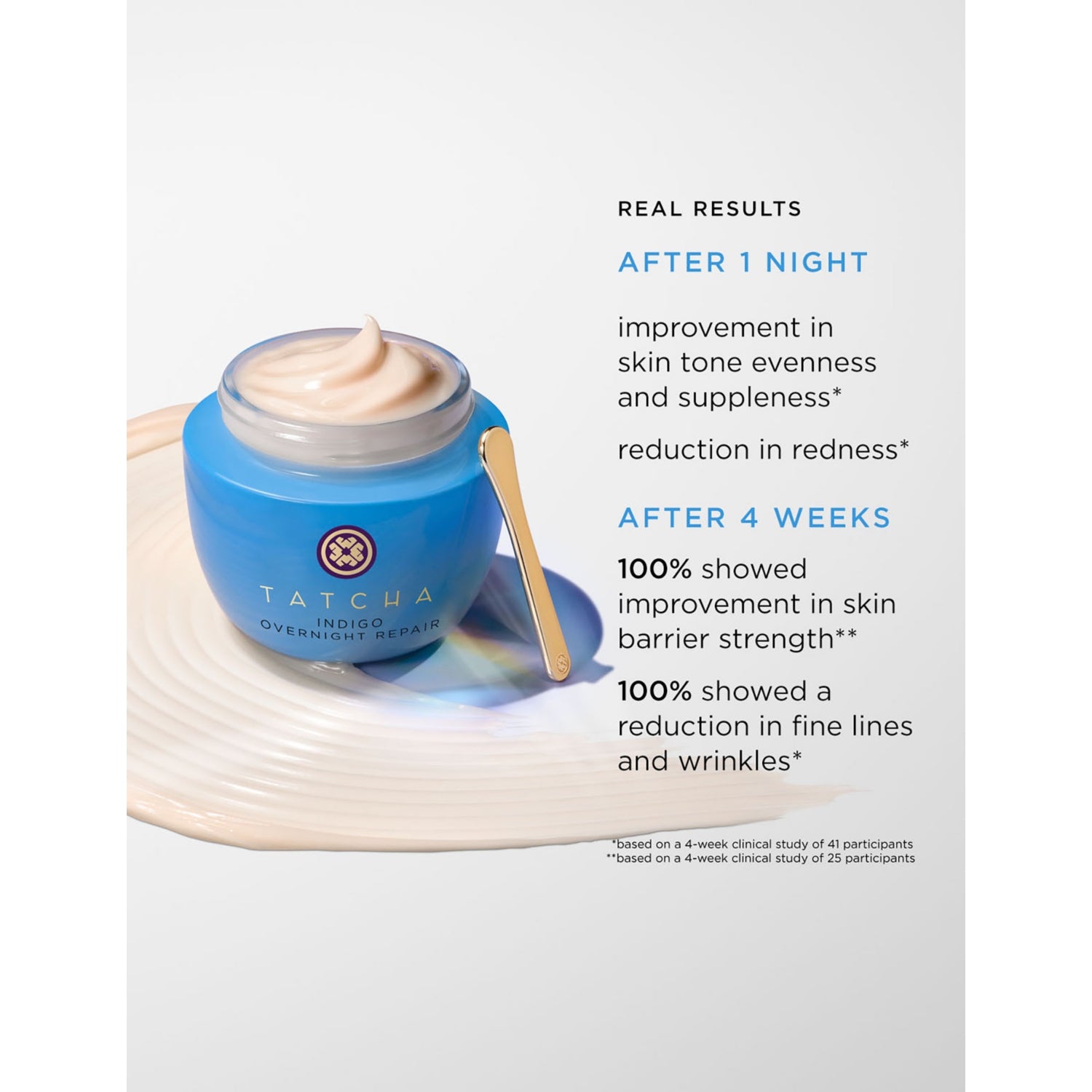 Tatcha Indigo Overnight Repair moisturiser 50ml, UK version