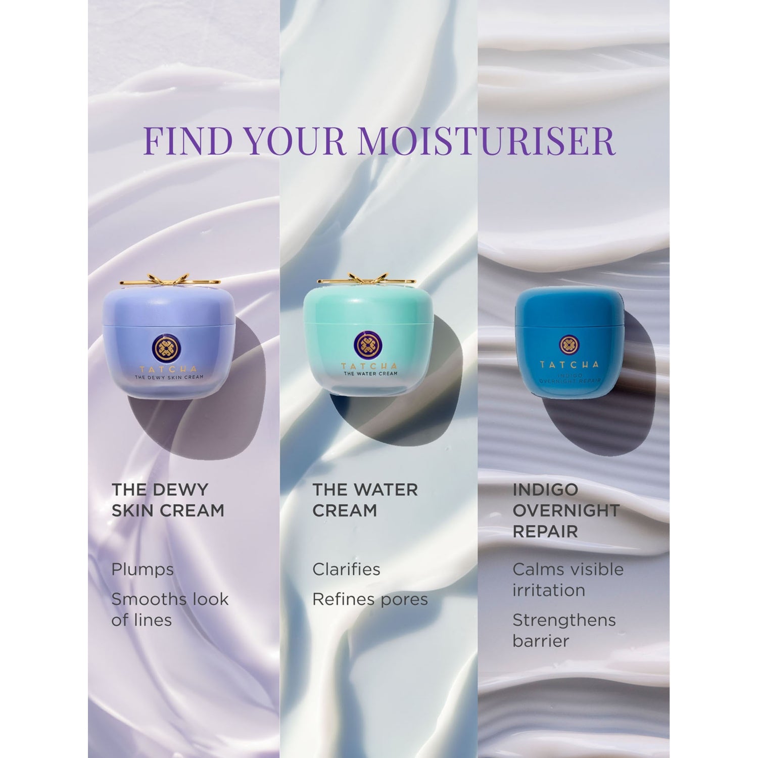 Tatcha Indigo Overnight Repair moisturiser 50ml, UK version