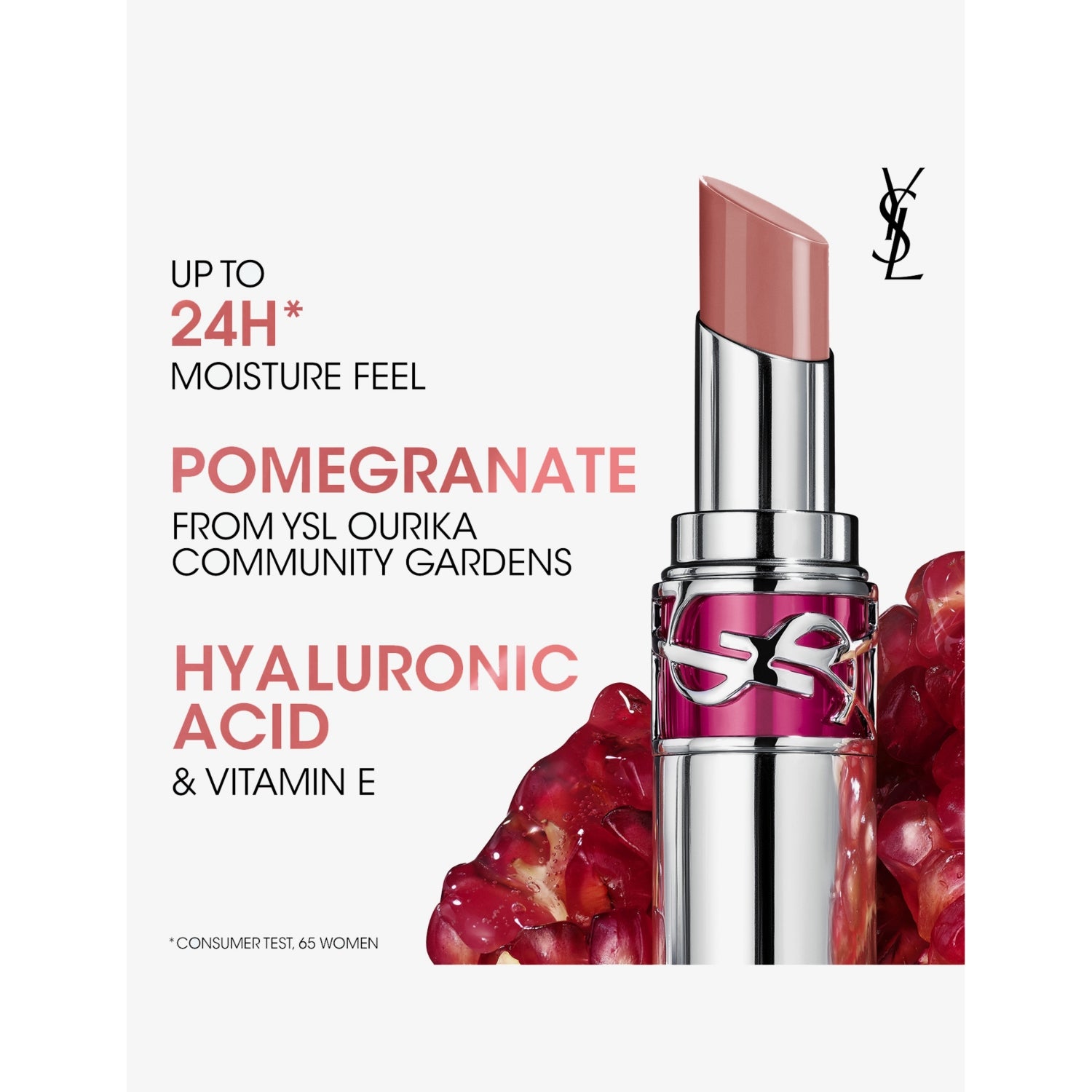 Yves Saint Laurent Loveshine Candy Glaze lip gloss stick 3.2g (British brand)