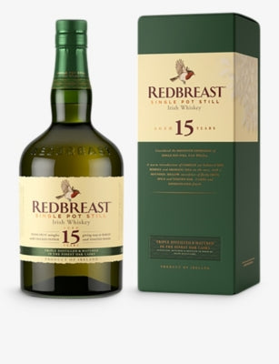 Redbreast 15 year old Irish whiskey 700ml, imported from the UK