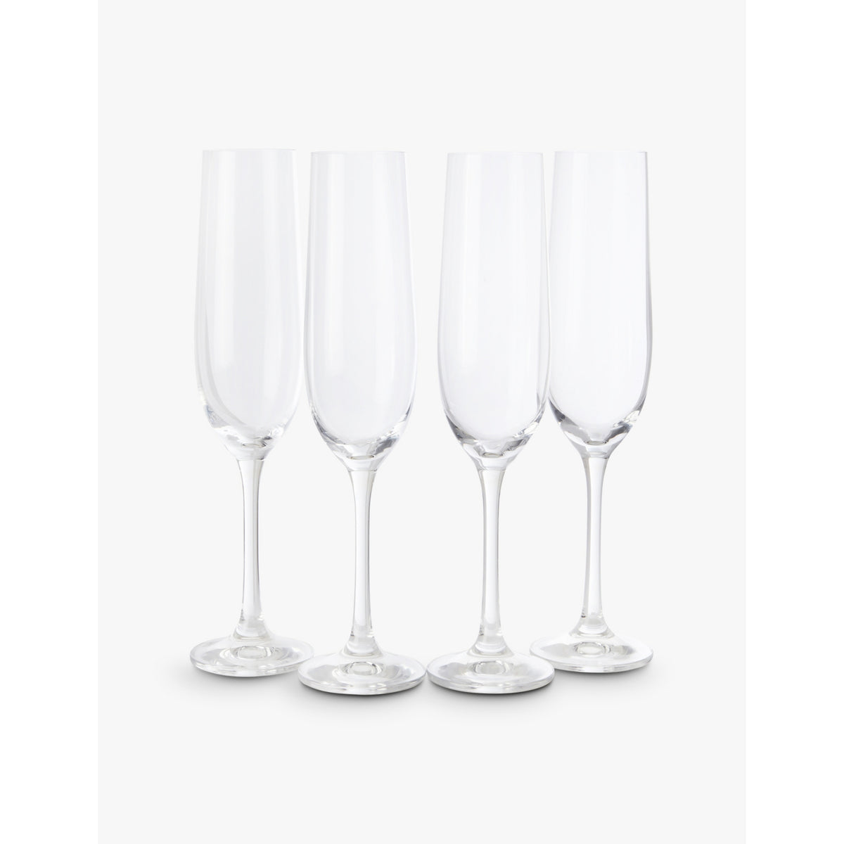 The White Company Skye Optic champagne flutes set of four (British brand)