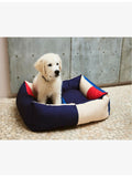 HAY colour-block medium dog bed, UK version
