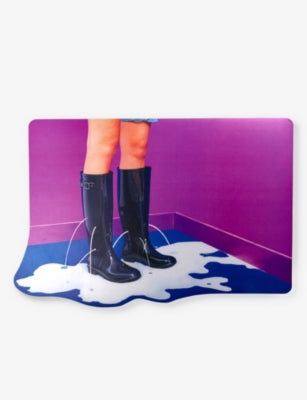 Seletti TOILETPAPER Milky Boots tablemat 45cm, imported from the UK