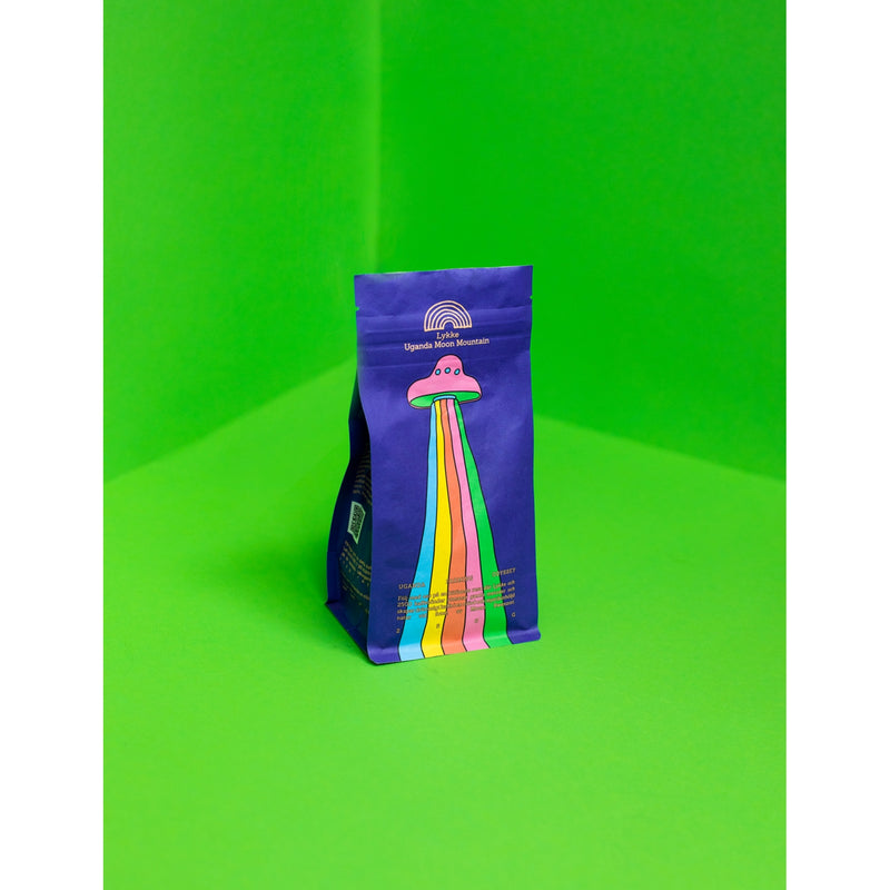 Lykke Kaffegårdar UFO wholebean coffee 250g - British product