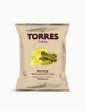 Torres Tapas pickle flavoured crisps 125g, imported from the UK