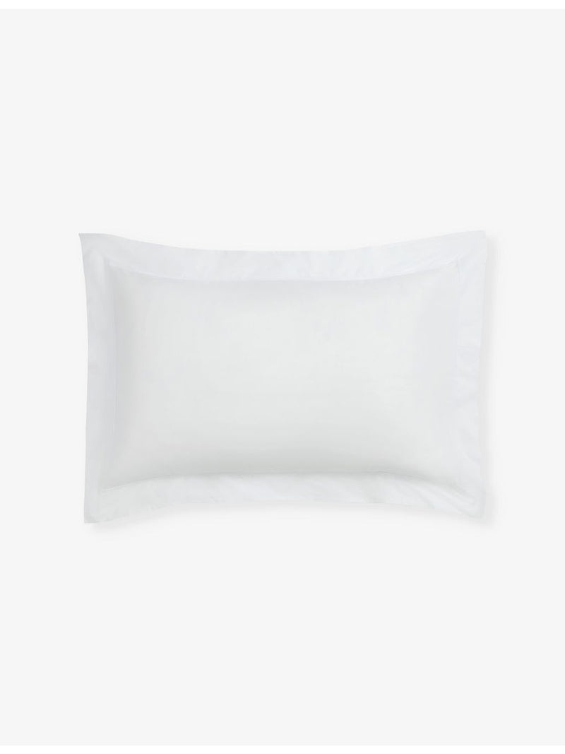 The White Company Savoy Oxford cotton pillowcase 65cm square (British brand)