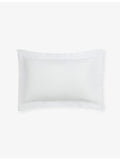 The White Company Savoy Oxford cotton pillowcase 65cm square (British brand)