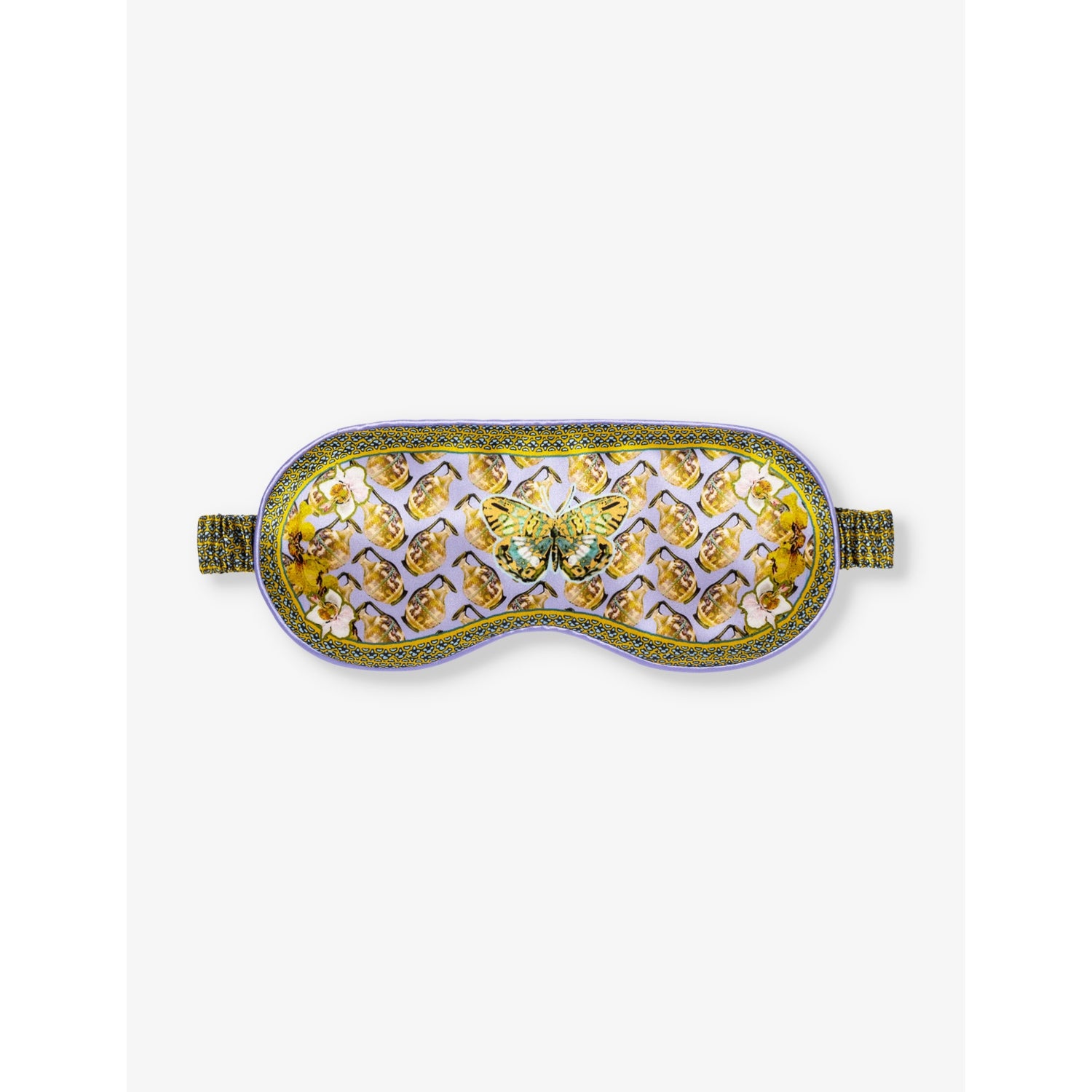 Slip Aquarius graphic-print silk eye mask, imported from the UK