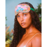Slip silk eye mask Capricorn graphic print - British product