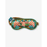 Slip Libra graphic-print silk eye mask - British product