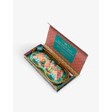 Slip Libra graphic-print silk eye mask - British product