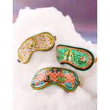 Slip Libra graphic-print silk eye mask - British product