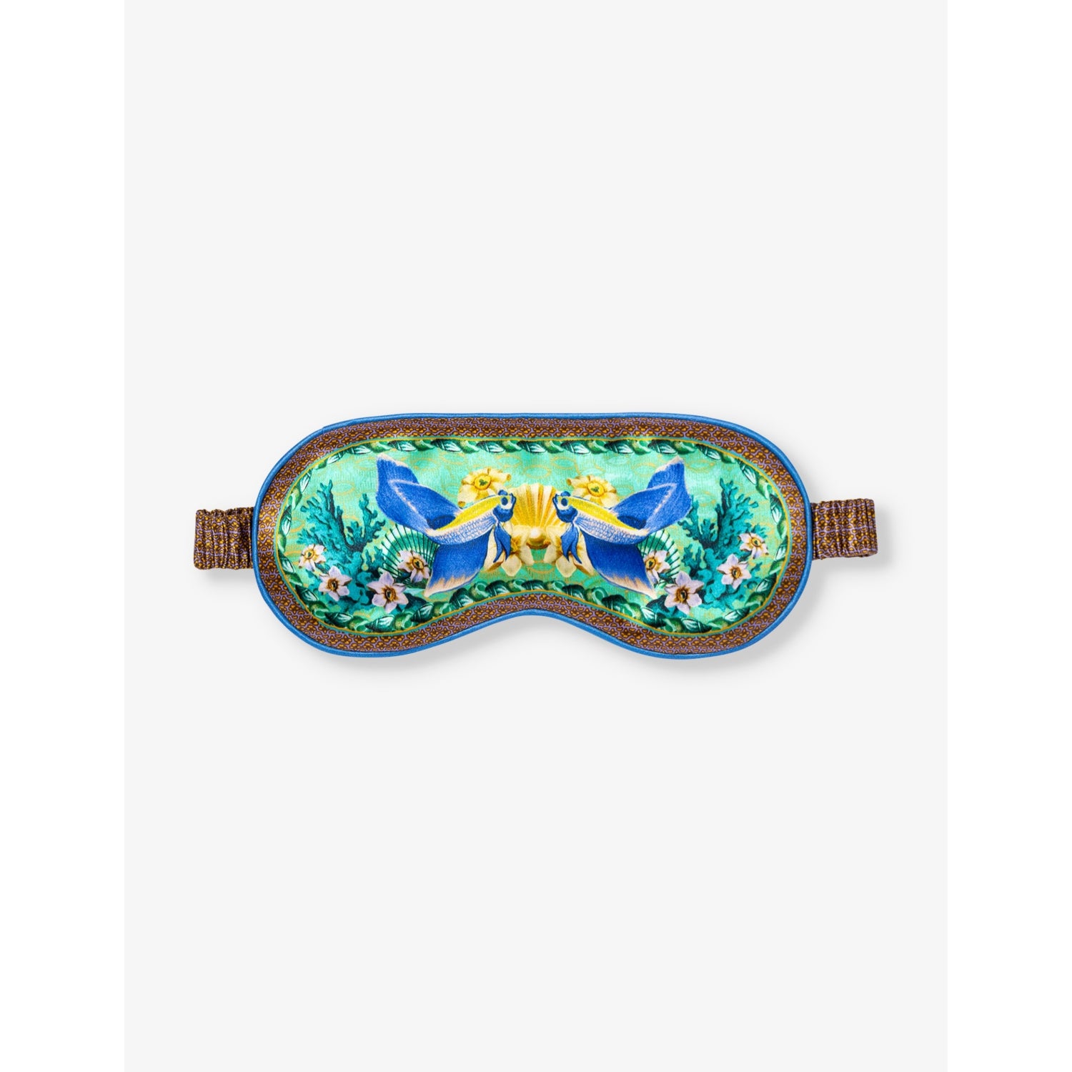 Slip silk eye mask with Pisces graphic print, UK version