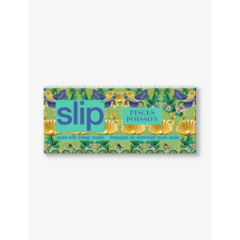 Slip silk eye mask with Pisces graphic print, UK version
