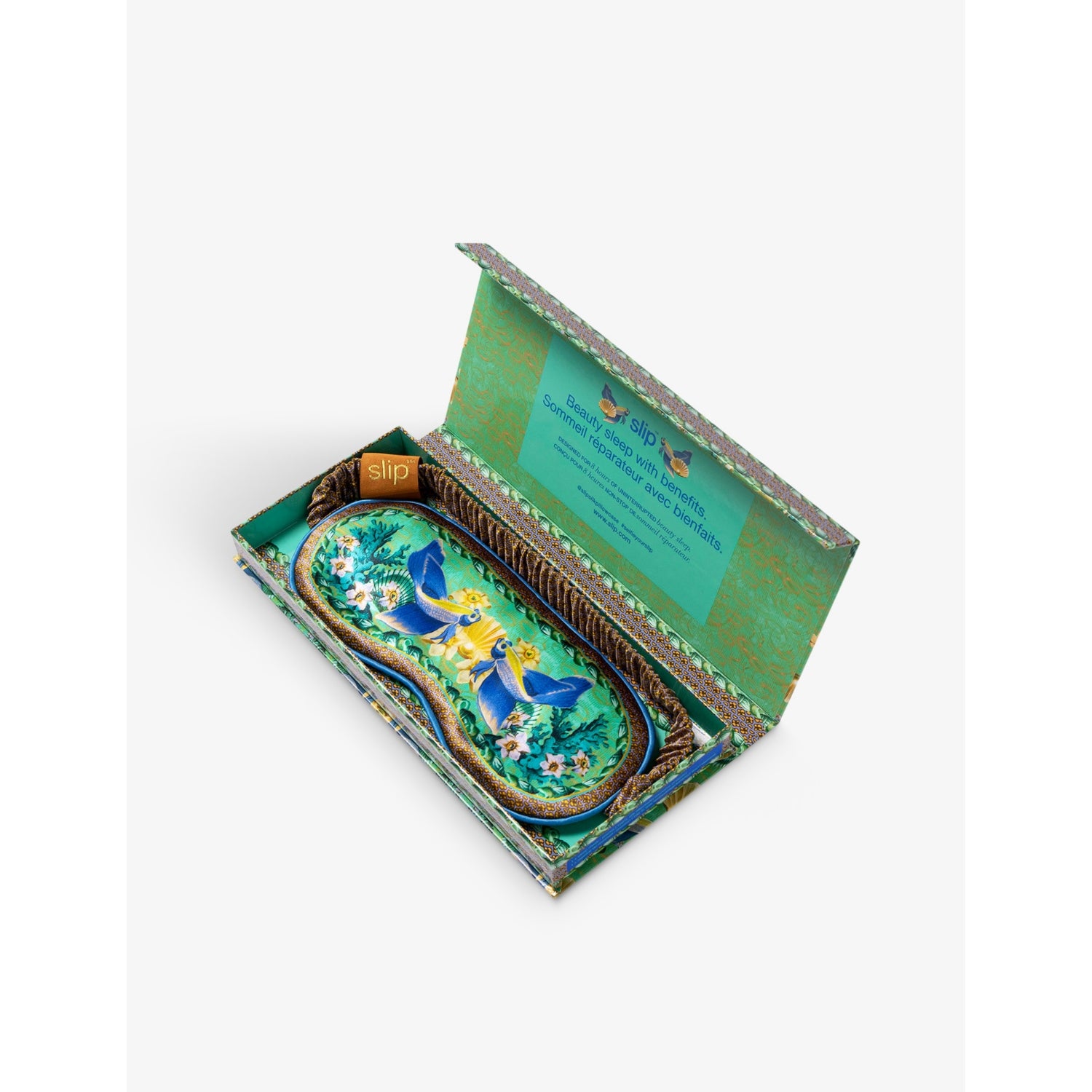Slip silk eye mask with Pisces graphic print, UK version