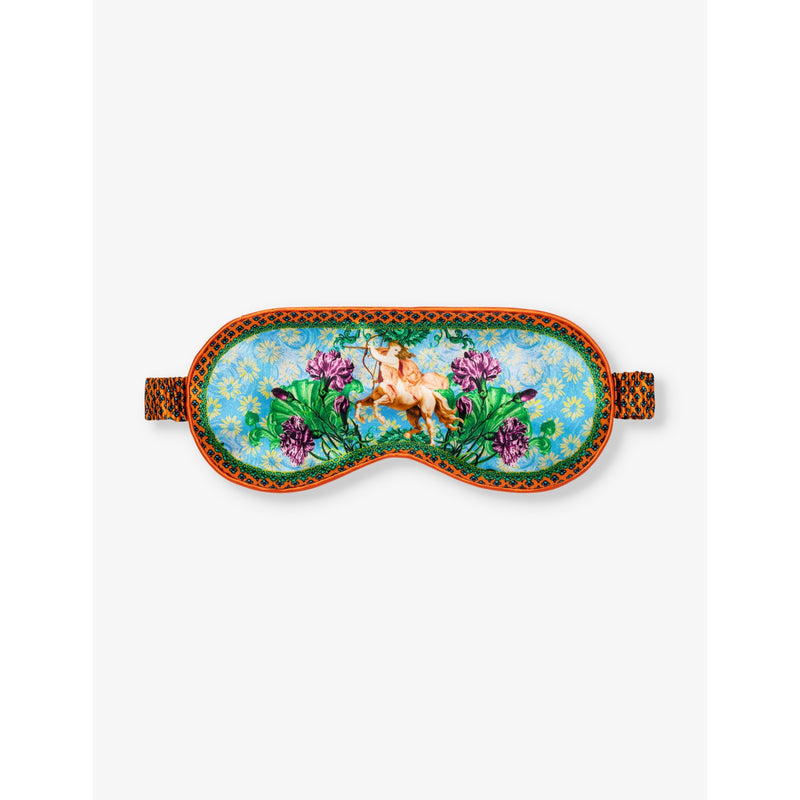 Slip silk eye mask Sagittarius graphic print, UK version