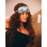 Slip silk eye mask Sagittarius graphic print, UK version