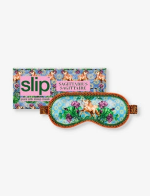 Slip silk eye mask Sagittarius graphic print, UK version
