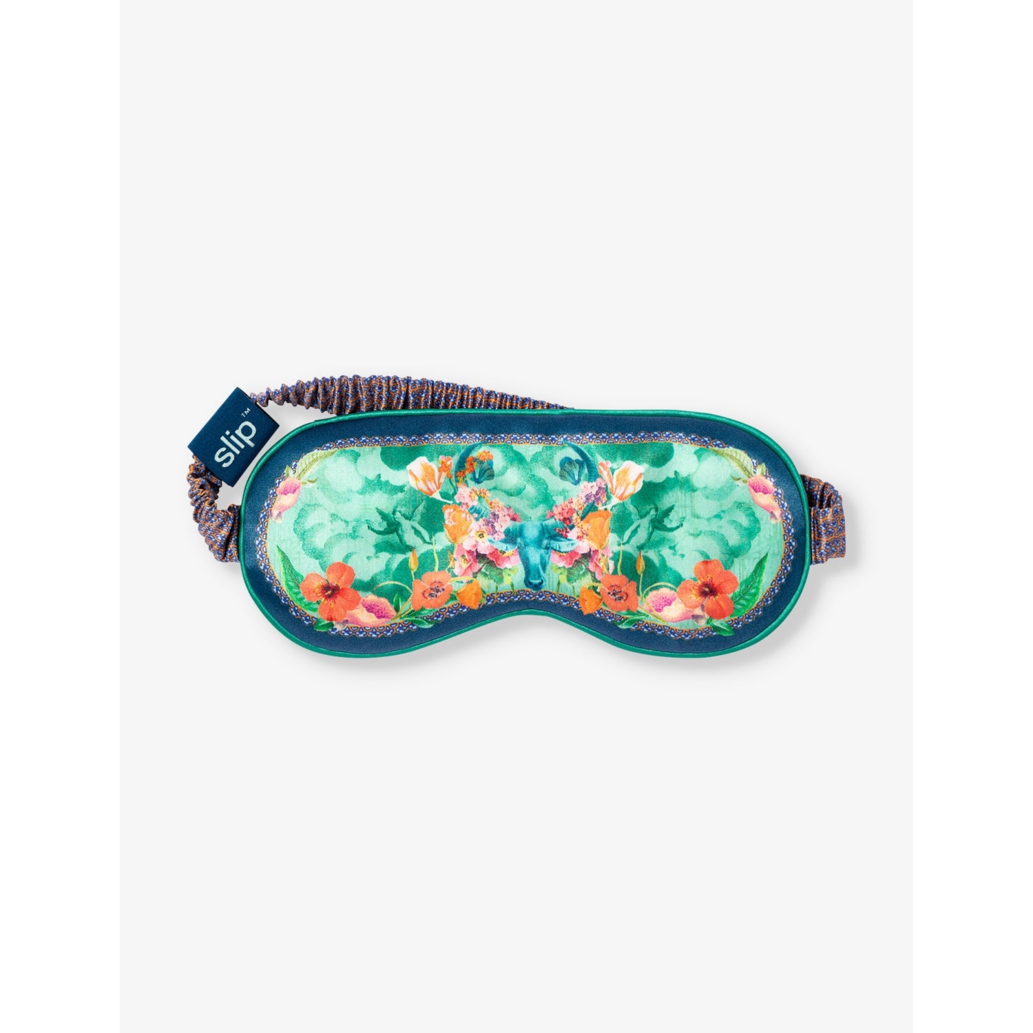 Slip Taurus silk eye mask with graphic print, UK version