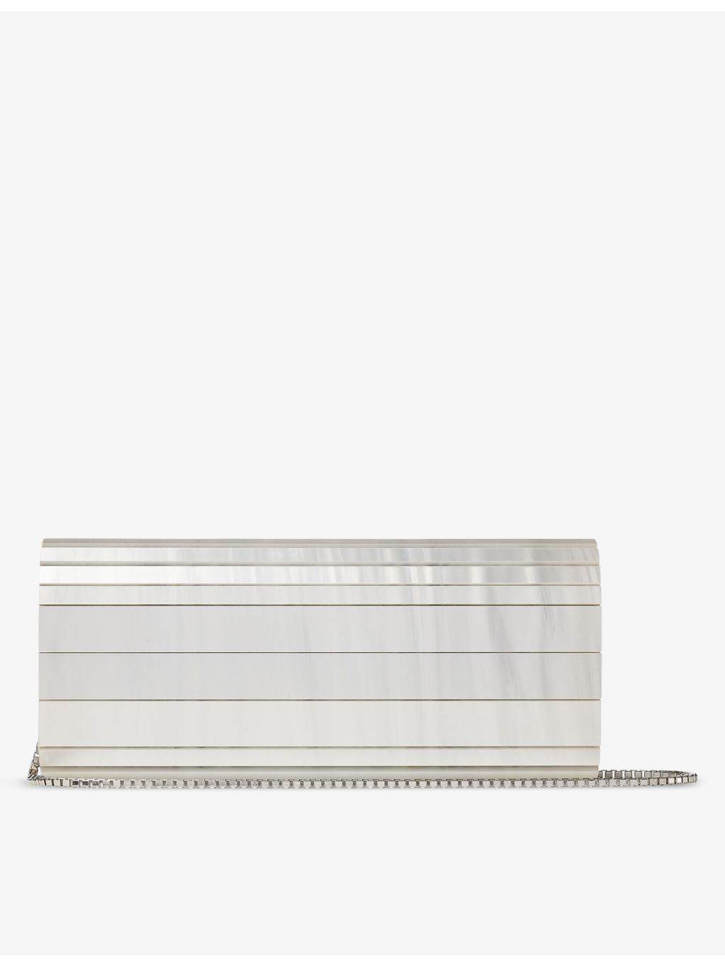 Jimmy Choo Sweetie mother-of-pearl clutch, imported from the UK