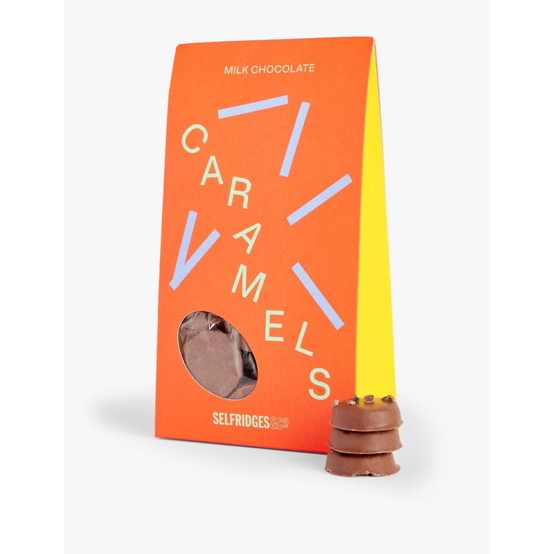 Selfridges milk chocolate caramels 150g (British brand)