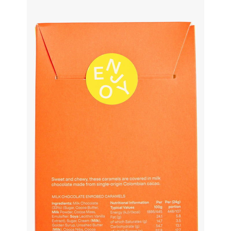 Selfridges milk chocolate caramels 150g (British brand)